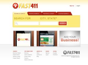 Fast411.com Screenshot