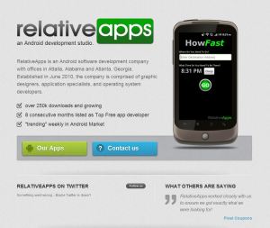 RelativeApps.com Screenshot